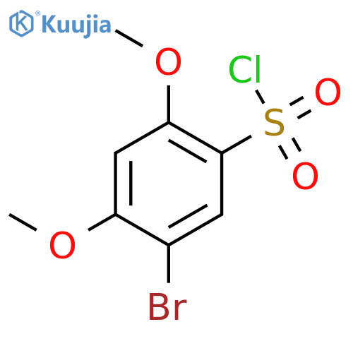 Benzenesulfonyl chloride, 5-bromo-2,4-dimethoxy- structure