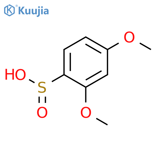 Benzenesulfinic acid, 2,4-dimethoxy- structure
