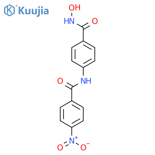 Benzamide, N-[4-[(hydroxyamino)carbonyl]phenyl]-4-nitro- structure