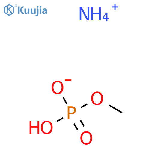 Phosphoric acid, methyl ester, ammonium salt structure