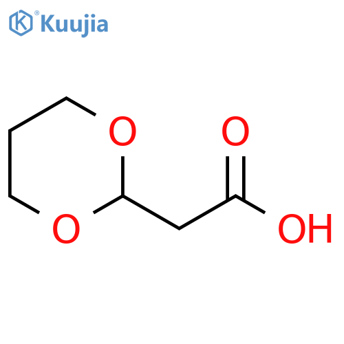 2-(1,3-dioxan-2-yl)acetic acid structure