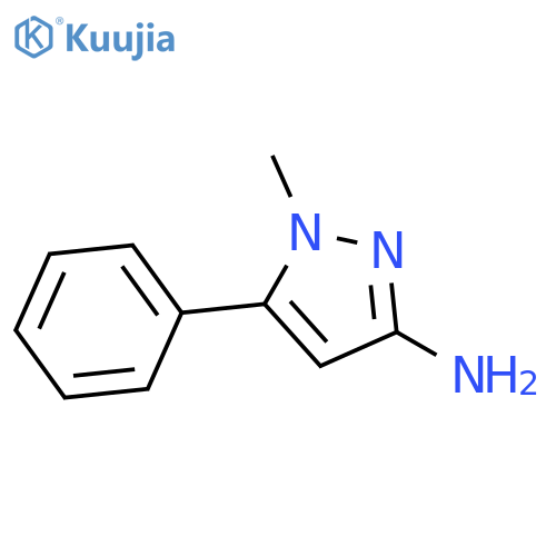 1-Methyl-5-phenyl-1h-pyrazol-3-amine structure