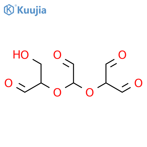 Propanedial, [1-(1-formyl-2-hydroxyethoxy)-2-oxoethoxy]- structure
