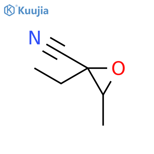 2-Oxiranecarbonitrile,2-ethyl-3-methyl- structure
