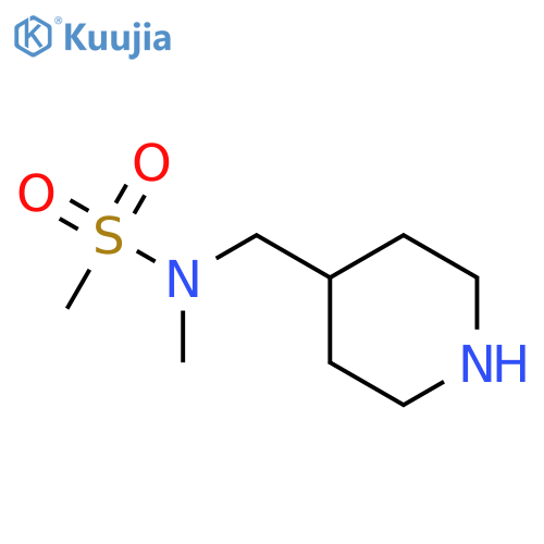 N-Methyl-N-(4-Piperidinylmethyl)-Methanesulfonamide structure