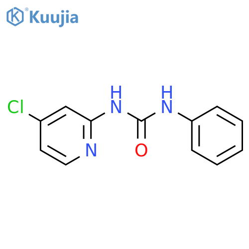 UREA, N-(4-CHLORO-2-PYRIDINYL)-N'-PHENYL- structure