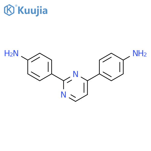 4,4'-Pyrimidine-2,4-diyldianiline structure