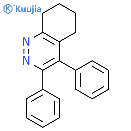 3,4-Diphenyl-5,6,7,8-tetrahydrocinnoline structure