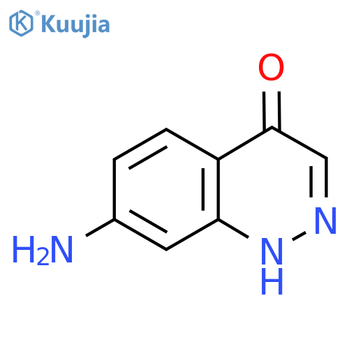 7-Aminocinnolin-4-ol structure
