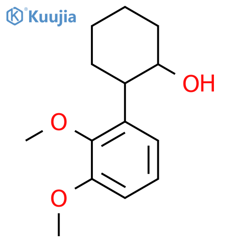 2-(2,3-Dimethoxyphenyl)cyclohexanol structure