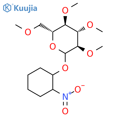D-GLUCOPYRANOSIDE, 2-NITROCYCLOHEXYL 2,3,4,6-TETRA-O-METHYL- structure