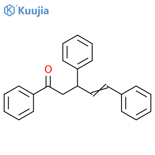 4-Penten-1-one, 1,3,5-triphenyl- structure