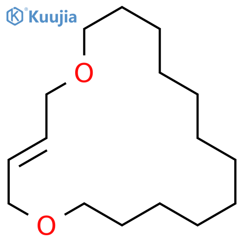 1,6-DIOXACYCLOOCTADEC-3-ENE, (3E)- structure