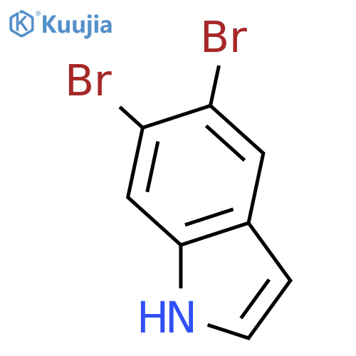 5,6-Dibromo-1H-indole structure