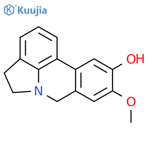 7H-PYRROLO[3,2,1-DE]PHENANTHRIDIN-10-OL, 4,5-DIHYDRO-9-METHOXY- structure