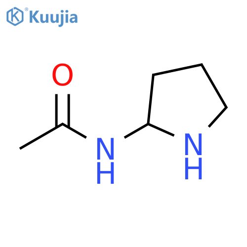 Acetamide, N-2-pyrrolidinyl- structure