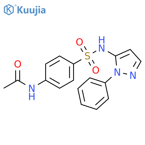 N4-Acetylsulfaphenazole structure