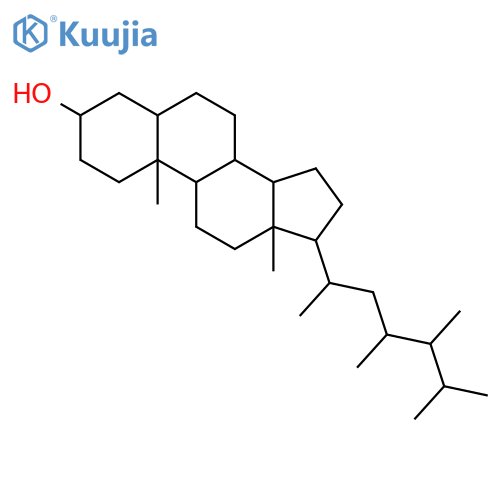 (23S,24R)-23,24-Dimethyl-5alpha-cholestan-3beta-ol structure