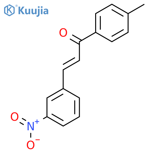 1-(4-Methylphenyl)-3-(3-nitrophenyl)prop-2-en-1-one structure