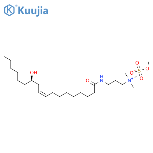 Ricinoleamidopropyltrimonium methosulfate structure