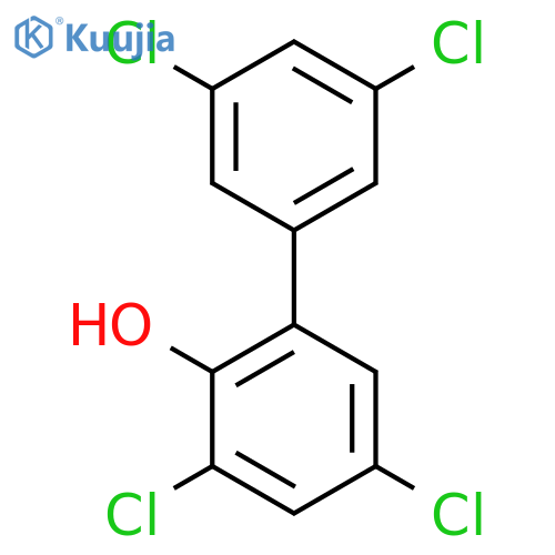 [1,1'-BIPHENYL]-2-OL, 3,3',5,5'-TETRACHLORO- structure