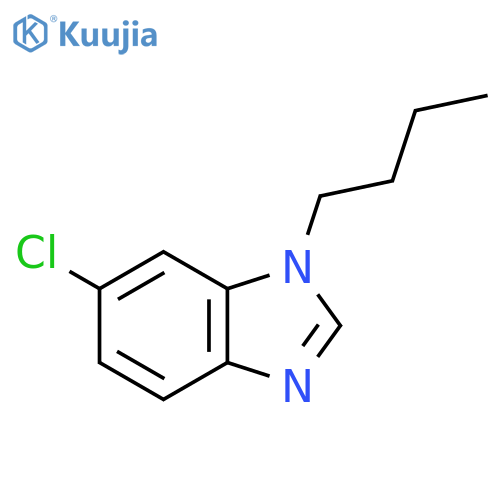 1-butyl-6-chloro-1H-1,3-benzodiazole structure
