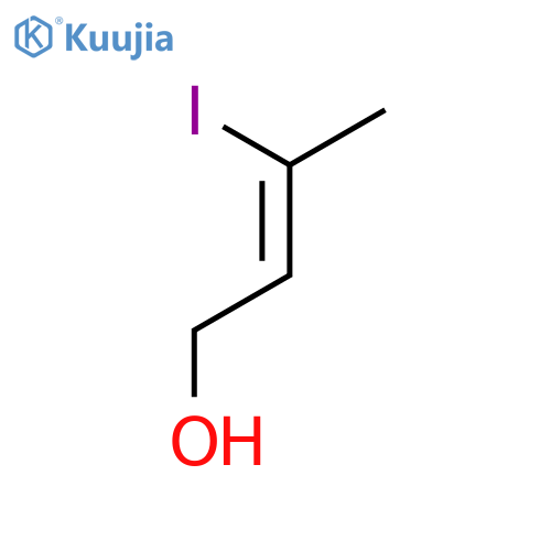 2-Buten-1-ol, 3-iodo- structure