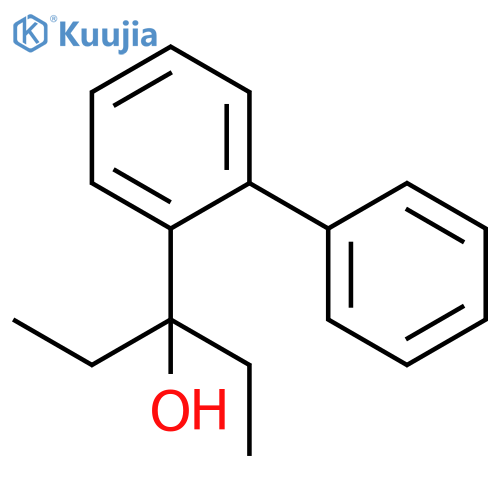 3-([1,1'-biphenyl]-2-yl)pentan-3-ol structure