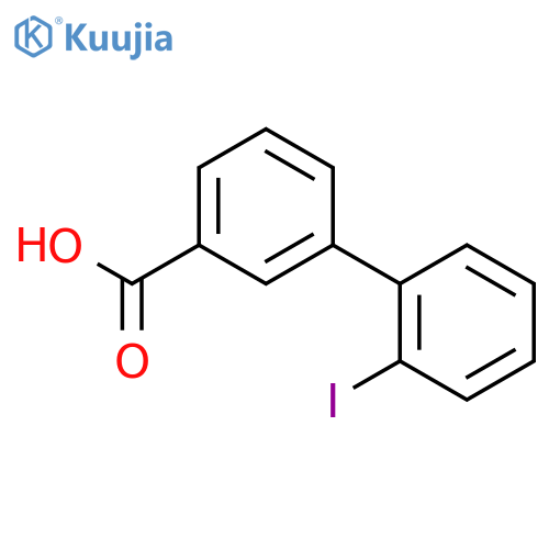 2'-Iodobiphenyl-3-carboxylic acid structure