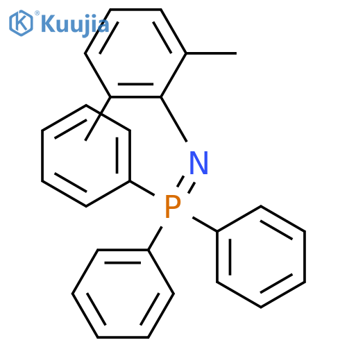 Benzenamine, 2,6-dimethyl-N-(triphenylphosphoranylidene)- structure