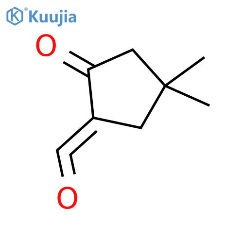 Cyclopentanone, 2-carbonyl-4,4-dimethyl- structure
