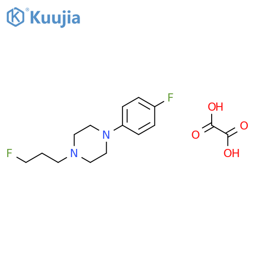 PIPERAZINE, 1-(4-FLUOROPHENYL)-4-(3-FLUOROPROPYL)-, ETHANEDIOATE (1:1) structure