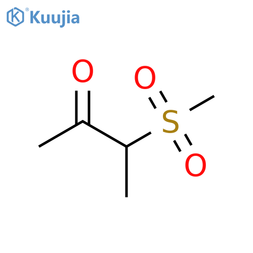 3-METHANESULFONYLBUTAN-2-ONE structure
