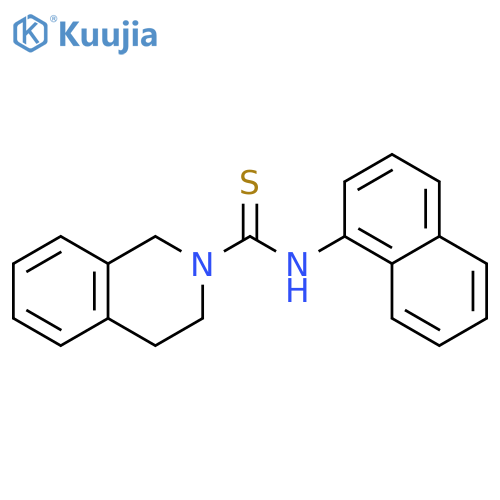 2(1H)-Isoquinolinecarbothioamide, 3,4-dihydro-N-1-naphthalenyl- structure