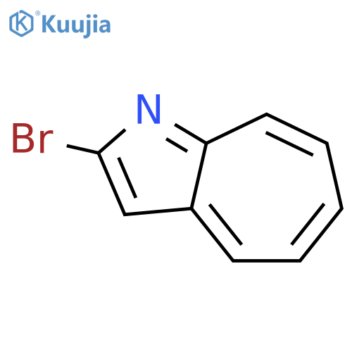 CYCLOHEPTA[B]PYRROLE, 2-BROMO- structure