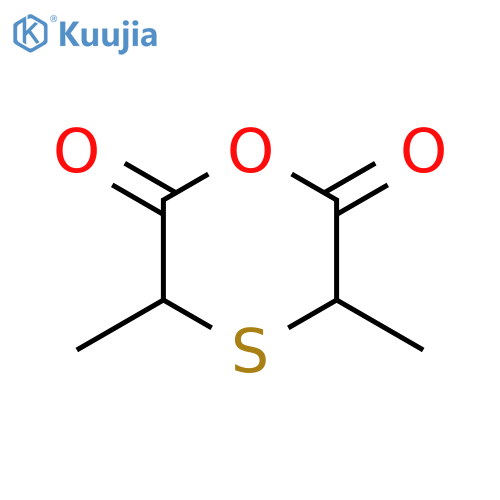 3,5-dimethyl-1,4-oxathiane-2,6-dione structure