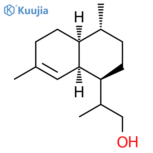 1-Naphthaleneethanol, 1,2,3,4,4a,5,6,8a-octahydro-β,4,7-trimethyl-, (1R,4R,4aS,8aS)- structure