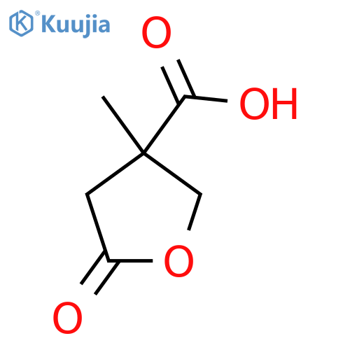 3-Methyl-5-oxooxolane-3-carboxylic acid structure