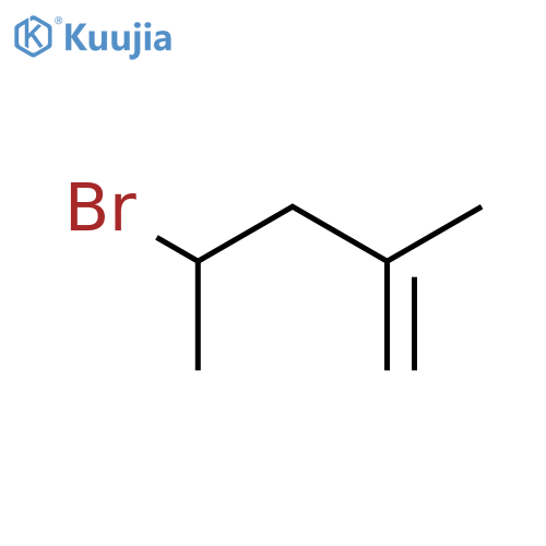 4-Bromo-2-methylpent-1-ene structure