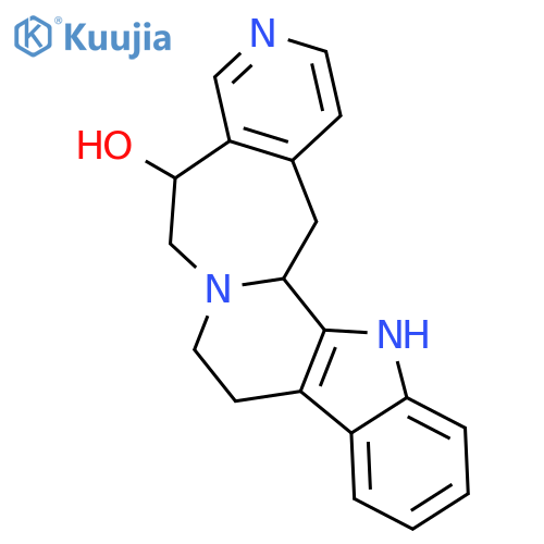 5,8,9,14,14b,15-hexahydro-6H-pyrido[4'',3'':4',5']azepino[1',2':1,2]pyrido[3,4-b]indol-5-ol structure
