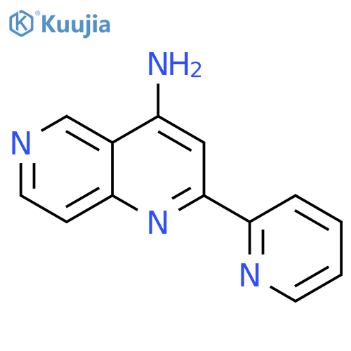 1,6-Naphthyridin-4-amine, 2-(2-pyridinyl)- structure