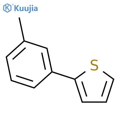 2-(3-Methylphenyl)thiophene structure