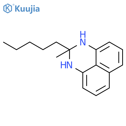 2-Methyl-2-pentyl-2,3-dihydro-1H-perimidine structure