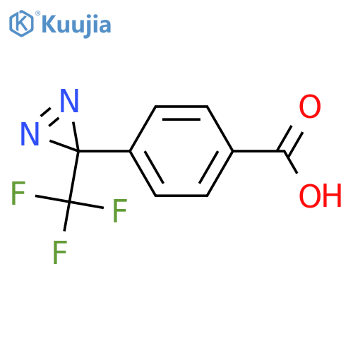 4-3-(Trifluoromethyl)-3H-diazirin-3-ylbenzoic Acid structure