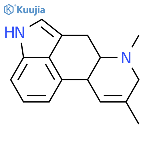 6,8-dimethyl-8,9-didehydro-ergoline structure