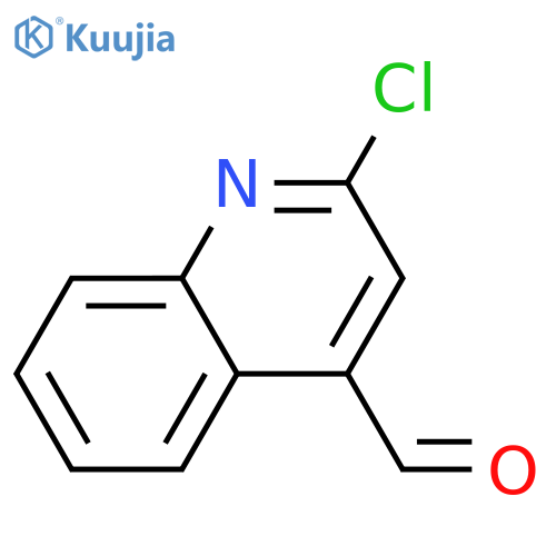 4-Quinolinecarboxaldehyde,2-chloro- structure
