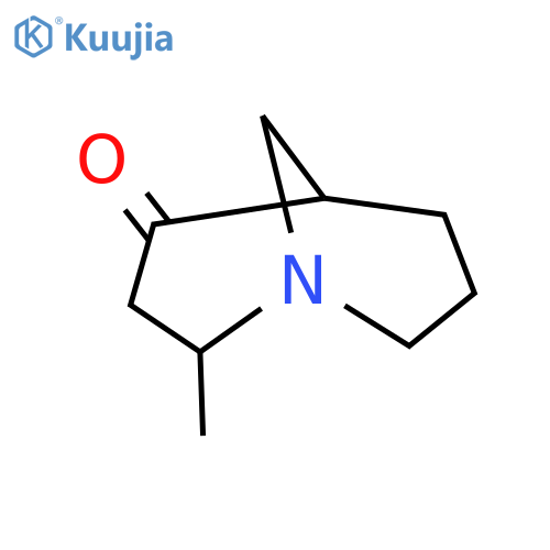 2-Methyl-1-azabicyclo[3.3.1]nonan-4-one structure