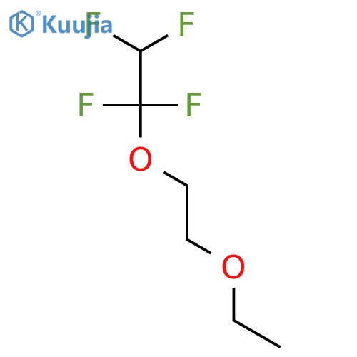 Ethane,1-(2-ethoxyethoxy)-1,1,2,2-tetrafluoro- structure