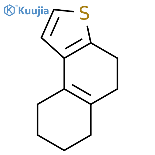 Naphtho[2,1-b]thiophene, 4,5,6,7,8,9-hexahydro- structure