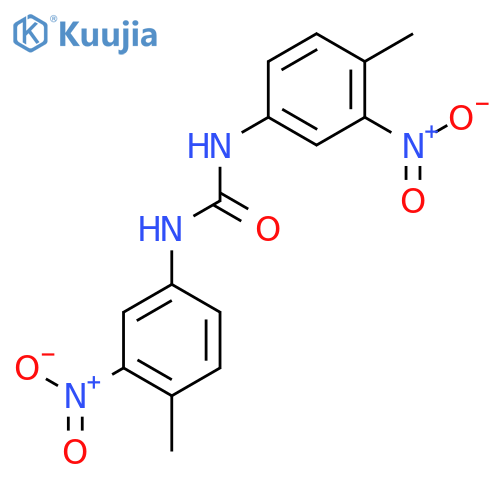 1,3-BIS(4-METHYL-3-NITROPHENYL)UREA structure
